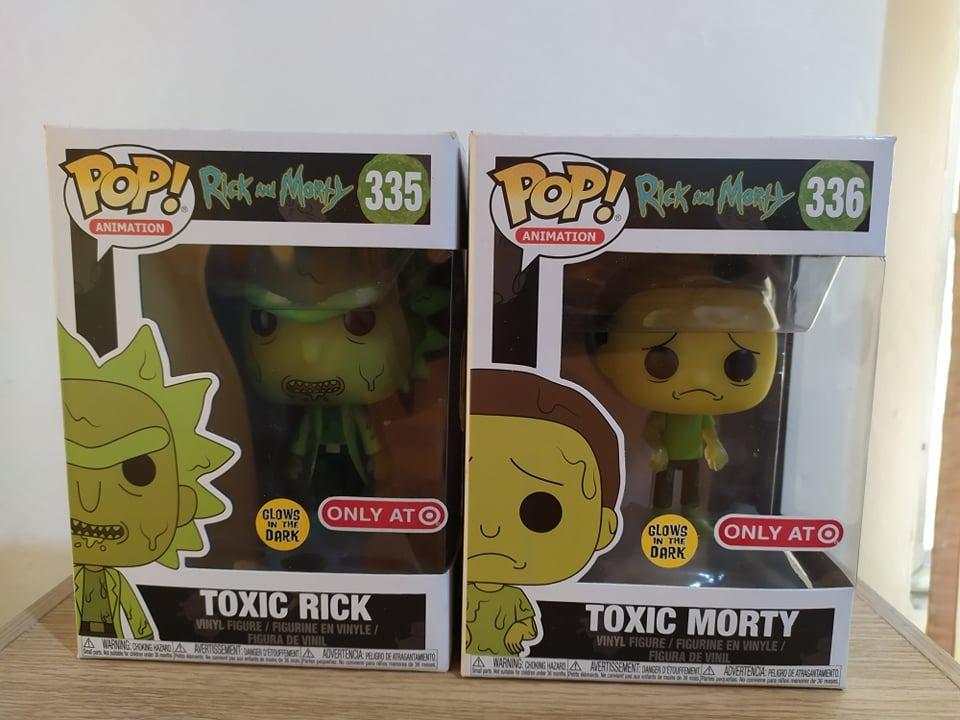 Toxic Rick and Morty Target Funko Pop 