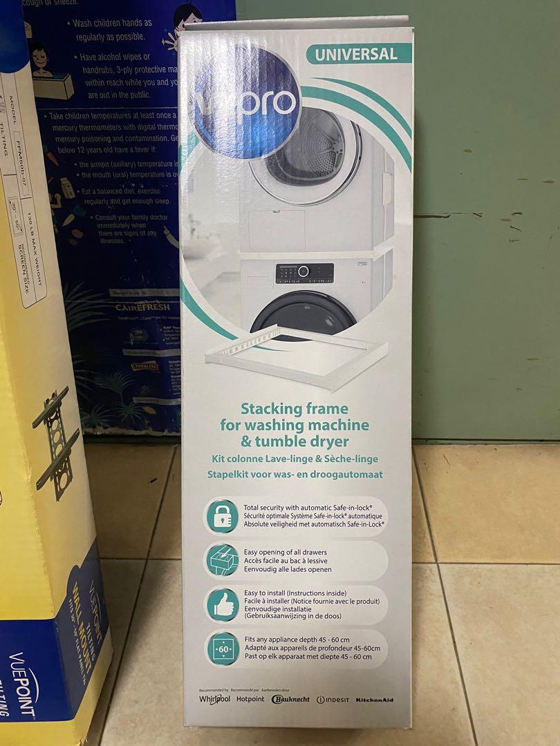 Universal stacking frame / washing machine / tumble dryer, TV & Home Appliances, Washing