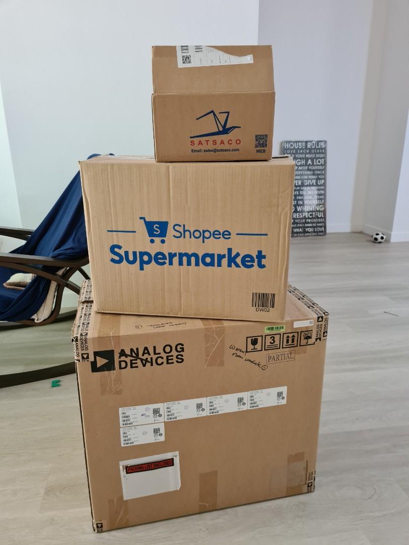 Used carton boxes, Furniture & Home Living, Home Improvement