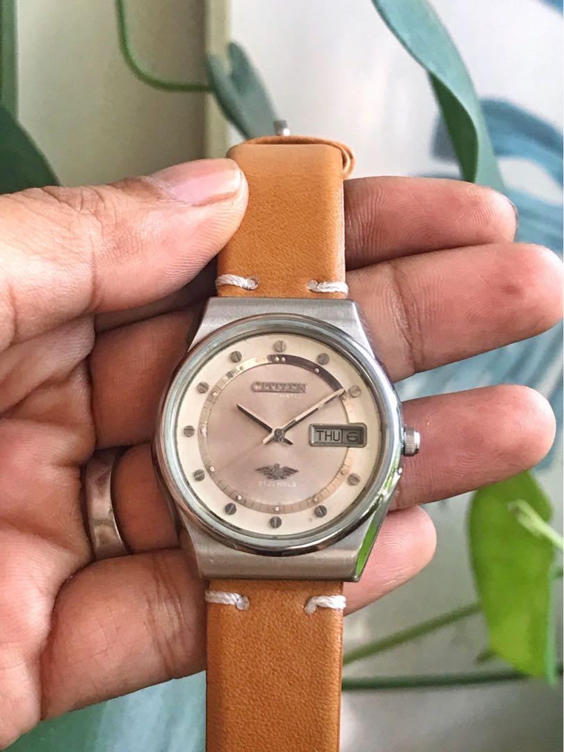 Vintage Citizen Automatic 21 Jewels Cal. 8200 Day Date 35mm Mans