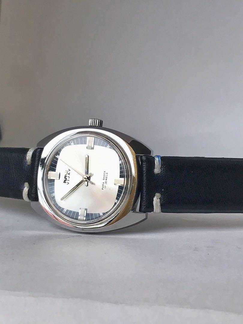 Vintage HMT Vijay 17 jewels Parashock Hand wind Mechanical Watch