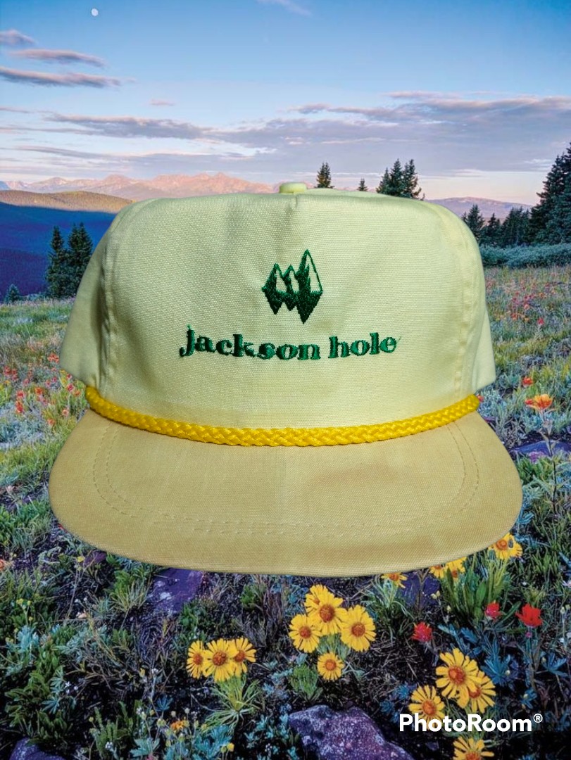 Vintage Jackson Hole Hat, Men's Fashion, Watches & Accessories, Caps