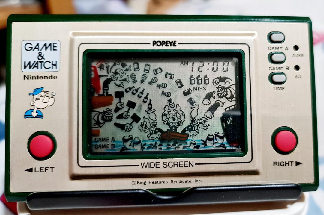 Vintage nintendo deals game and watch
