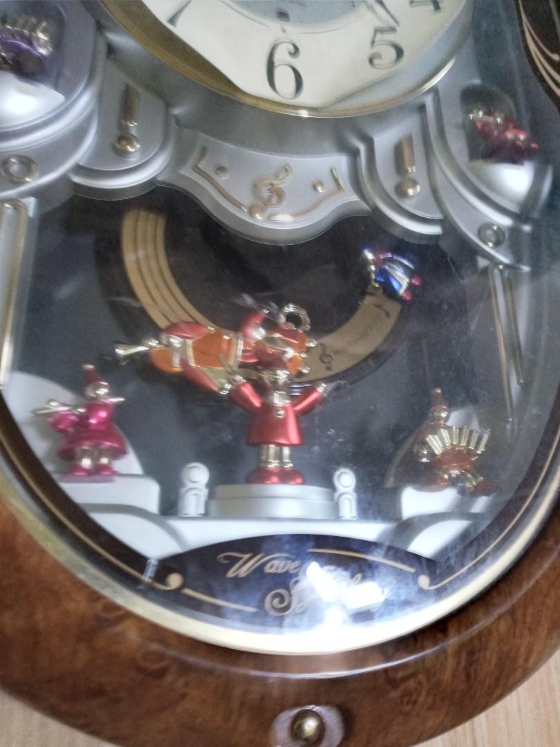 Vintage Seiko Wave Symphony Wall Clock with different music/sounds
