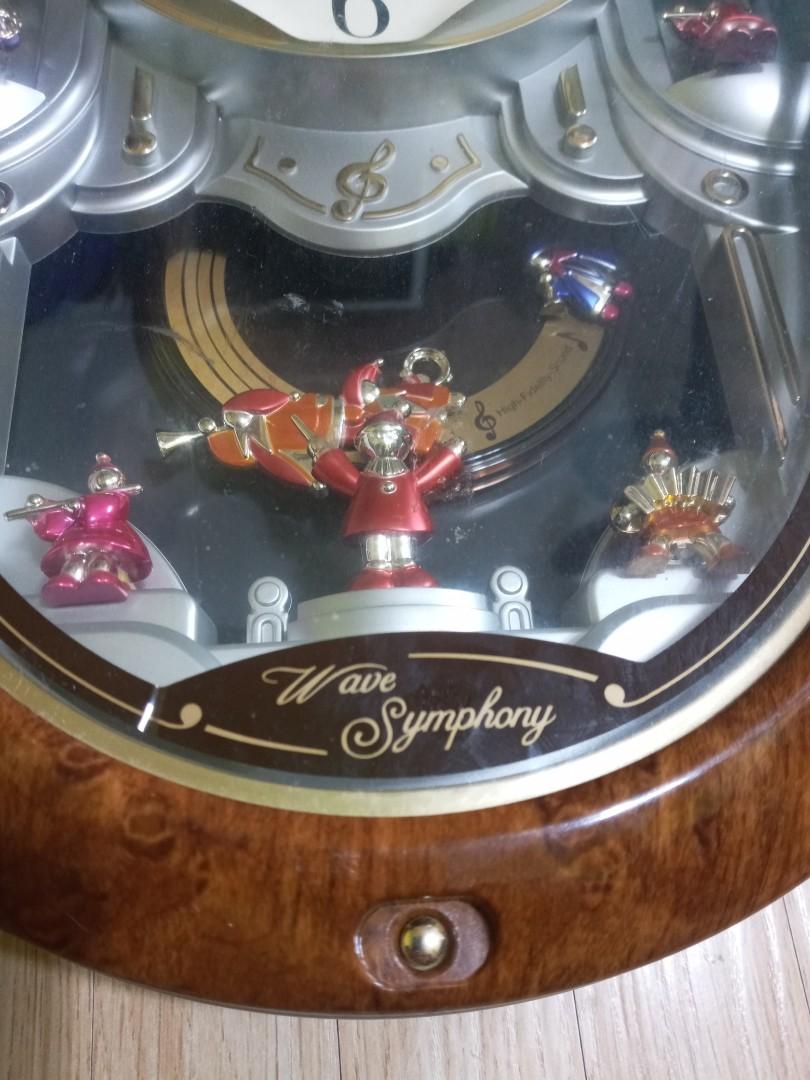 Vintage Seiko Wave Symphony Wall Clock with different music/sounds