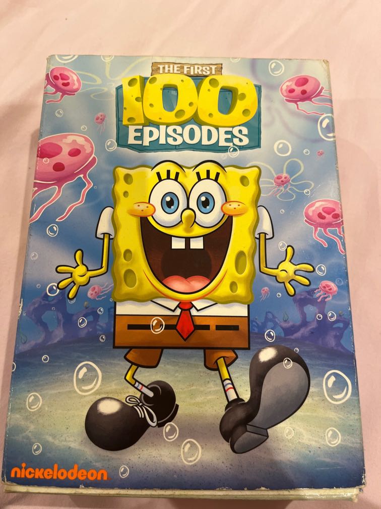 Vintage Spongebob CDs of first 100 episodes, Hobbies & Toys, Music ...