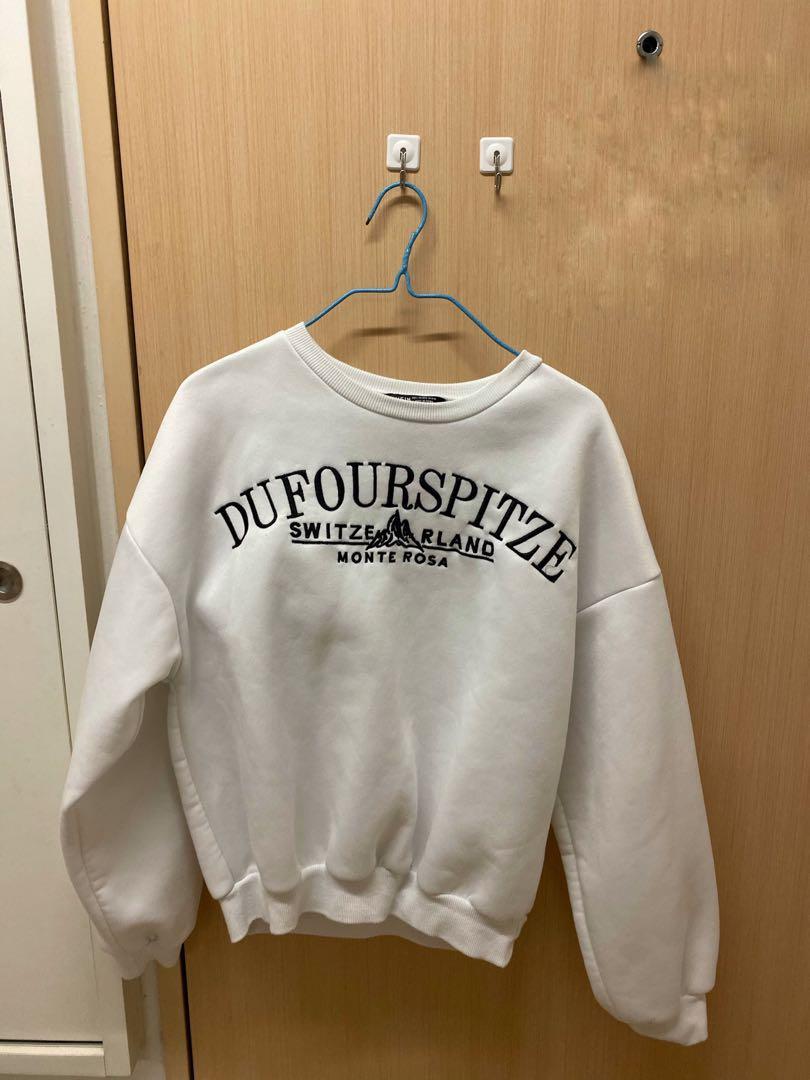 White Dufourspitze Thick Sweater