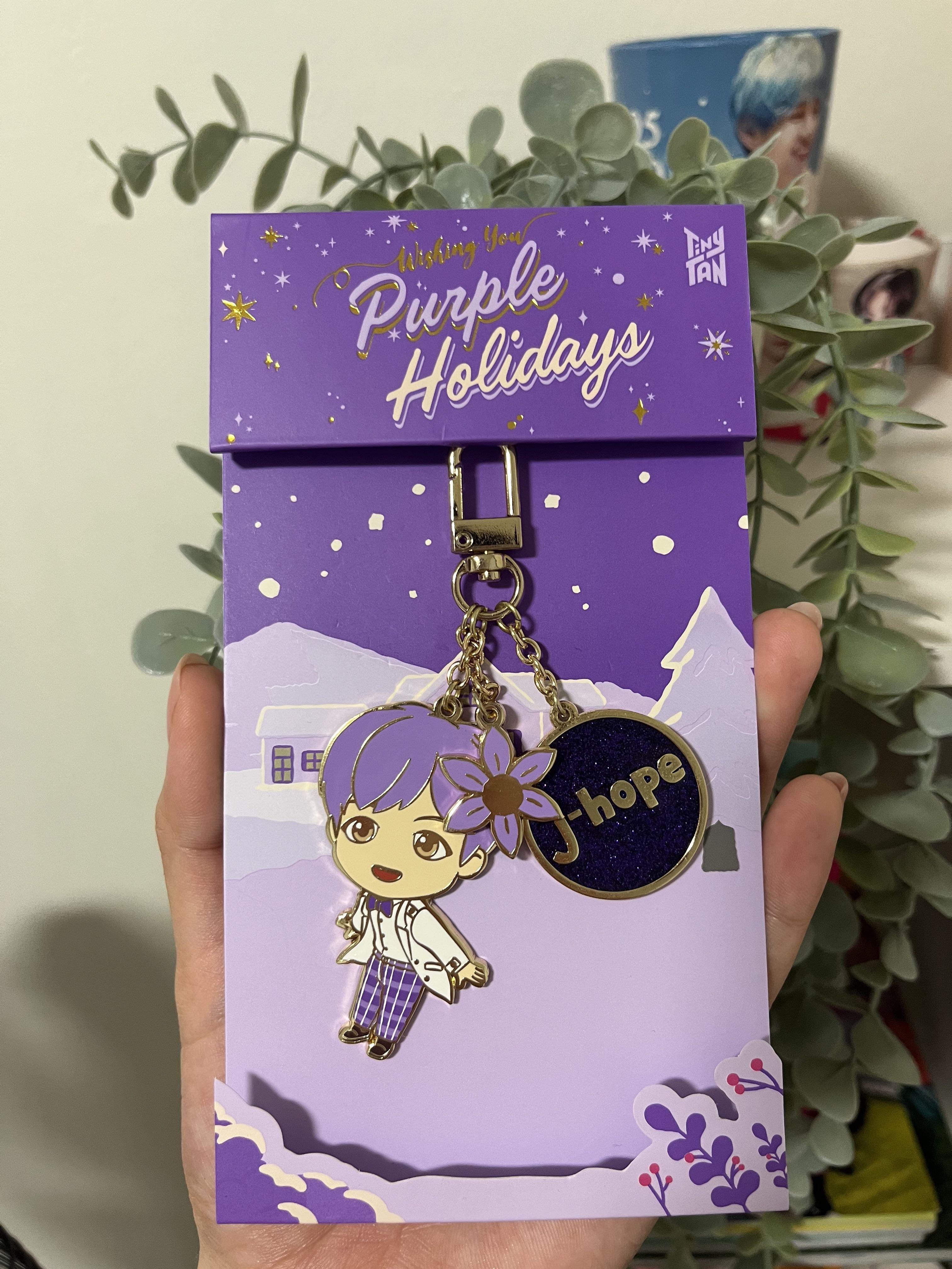 Purple keyring clearance