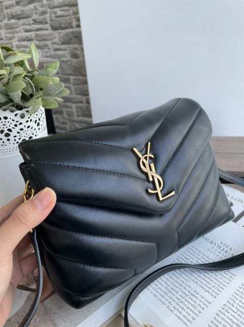 Saint laurent toy loulou cheap black