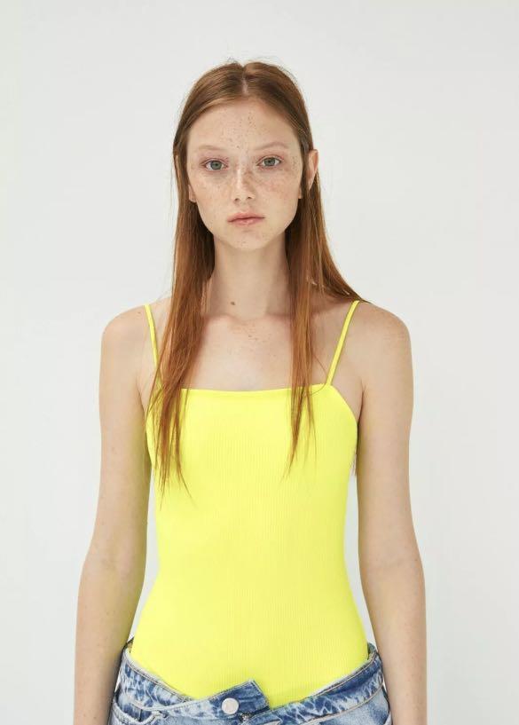 Zara neon clearance bodysuit