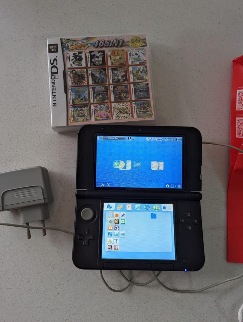 forretning aflivning melodi Nintendo 3DS XL SNES Edition Bundle – 18 Games, Charger,