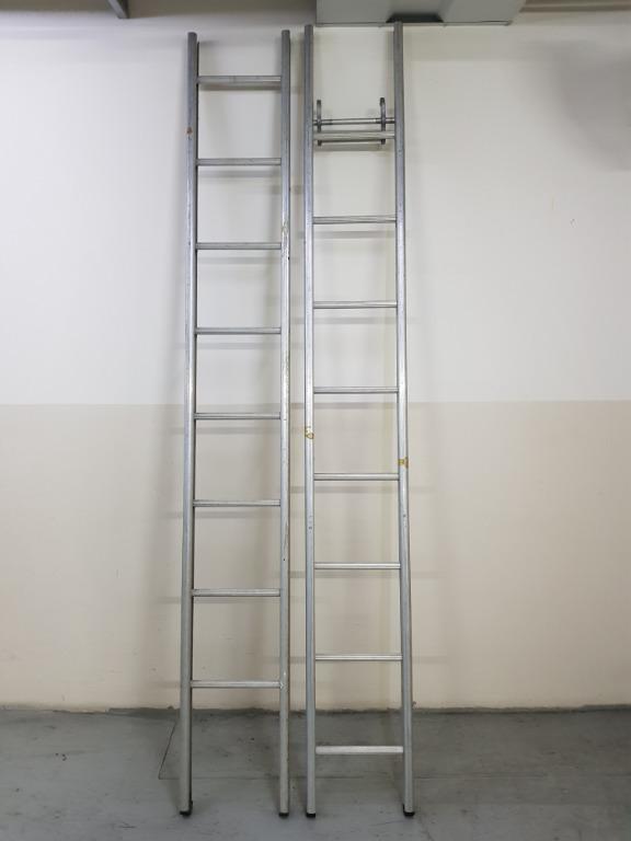 8 Steps X 2 Extendable Ladder (Heavy Duty Grade loading), Furniture ...
