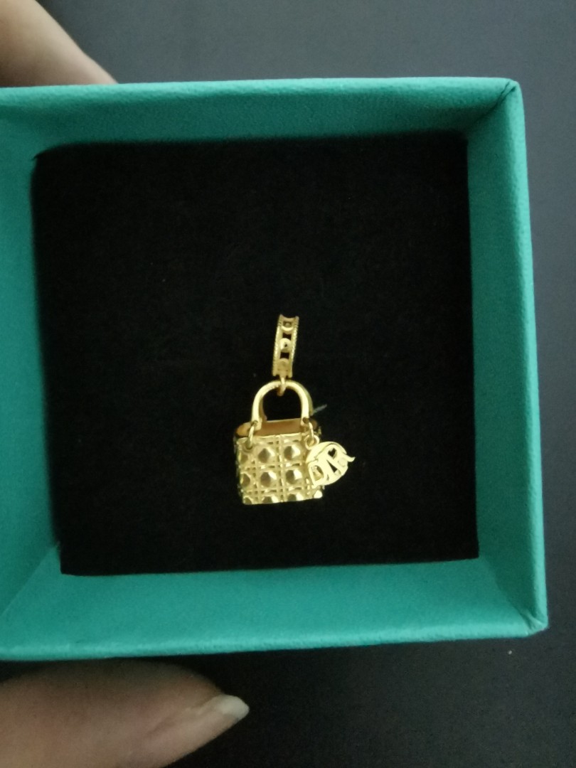 Bag charm Dior Gold in Metal  31750919