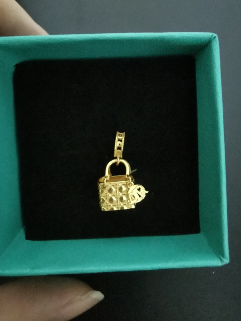 Lady dior new arrivals bag charm