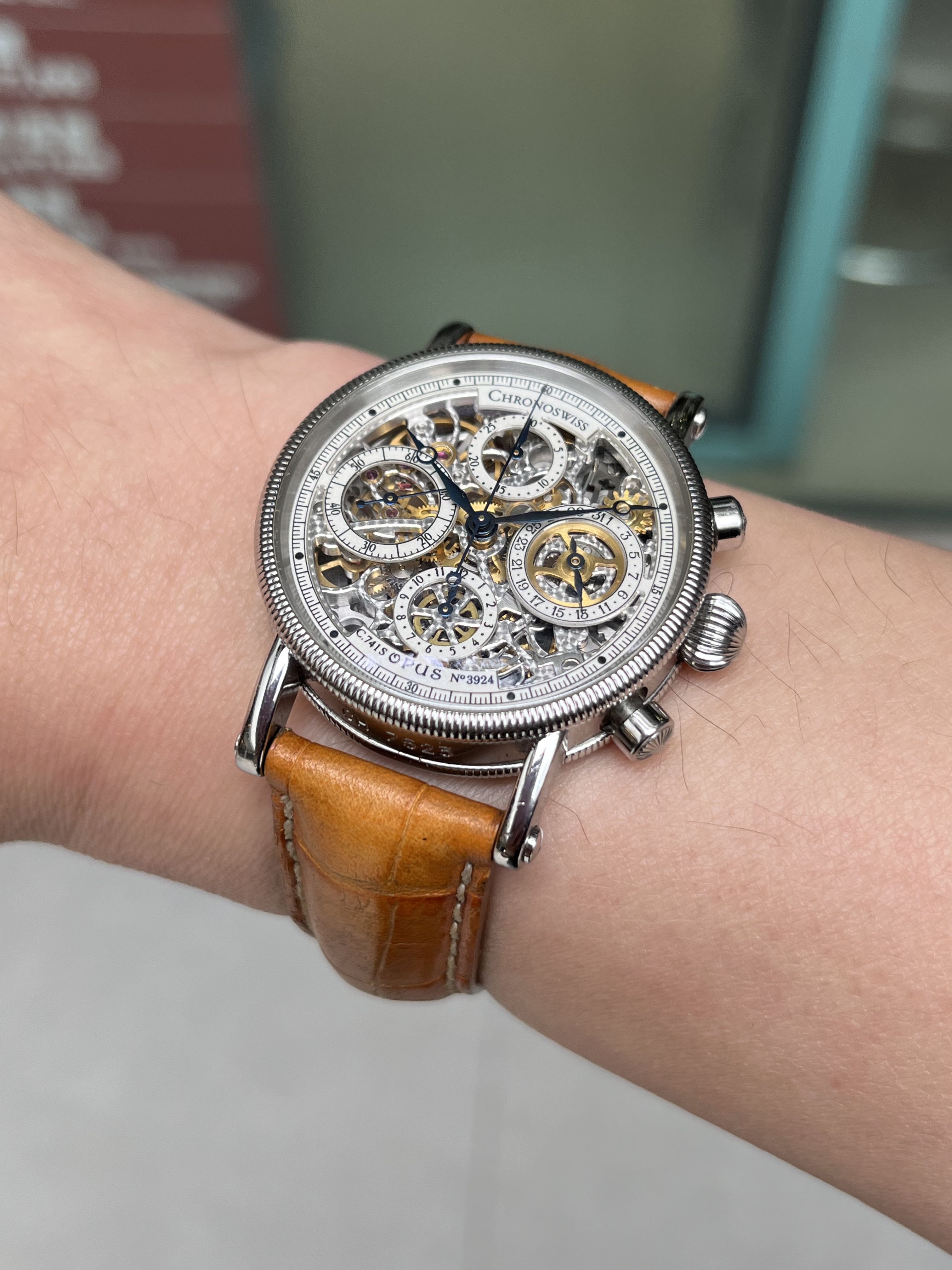Chronoswiss opus skeleton chronograph shop