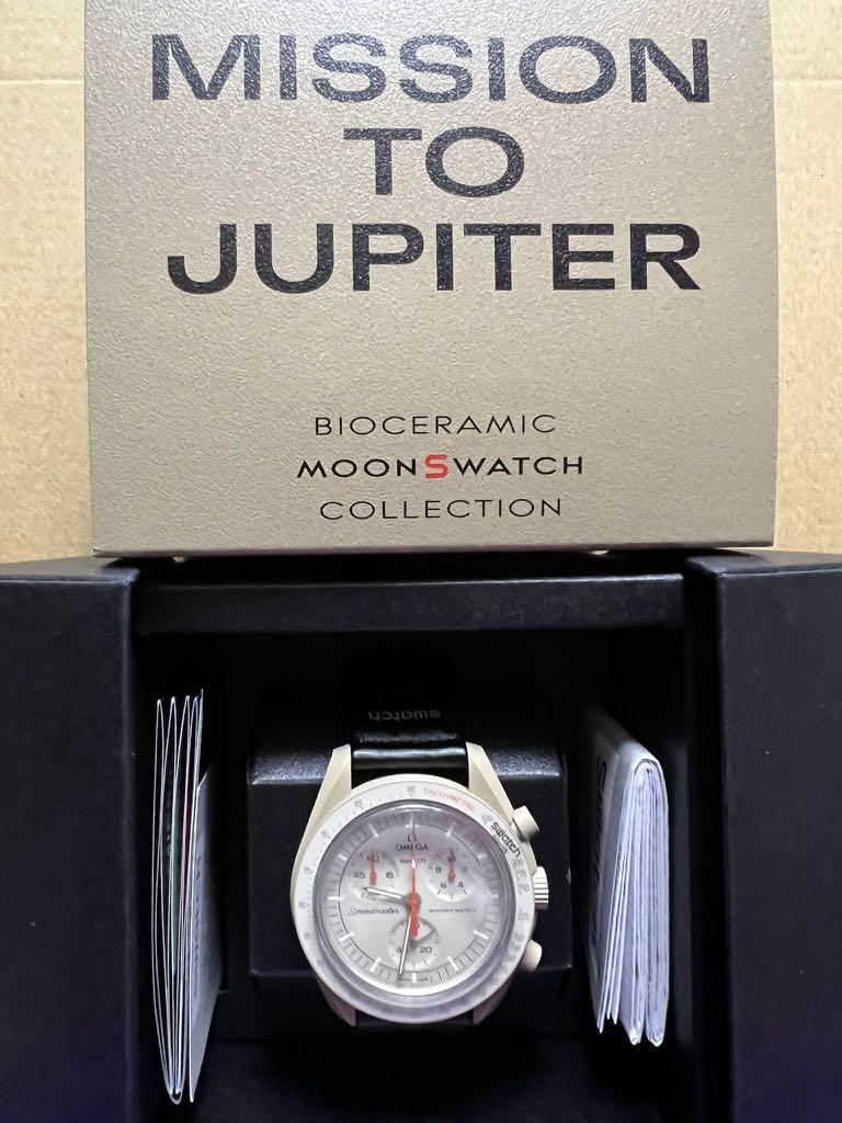 放售Omega x Swatch Mission to Jupiter 木星, 名牌, 手錶- Carousell