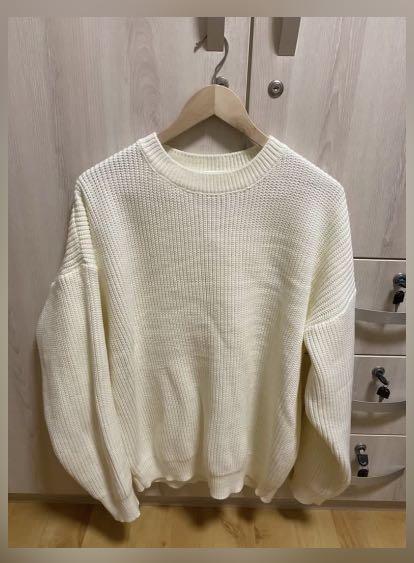 White discount sweater sale