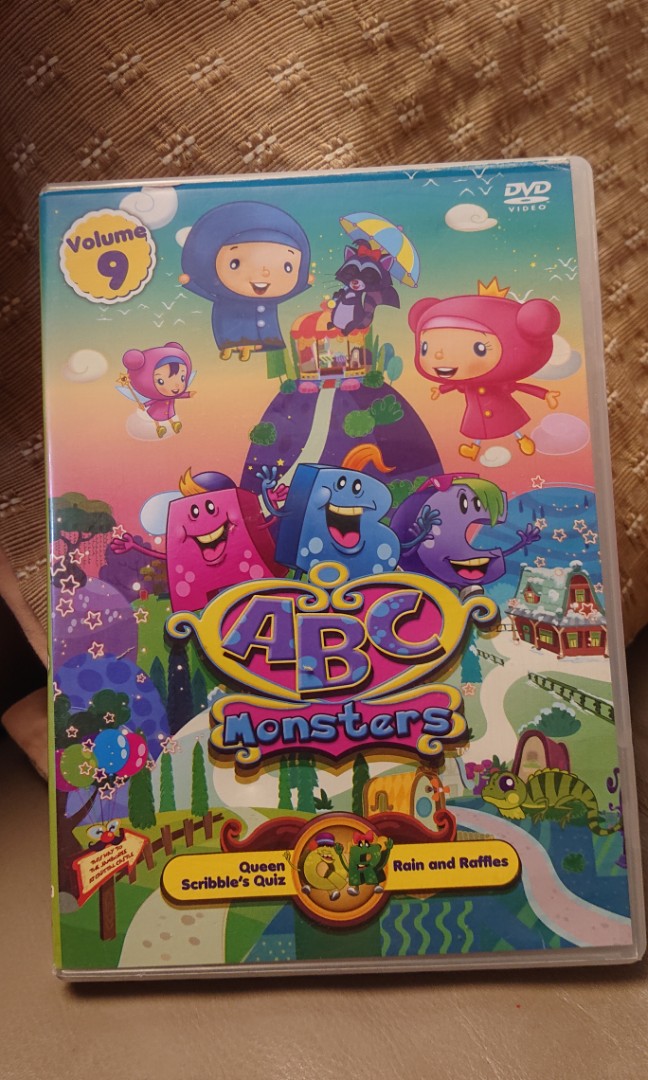ABC Monsters DVD, 興趣及遊戲, 音樂、樂器& 配件, 音樂與媒體- CD 及