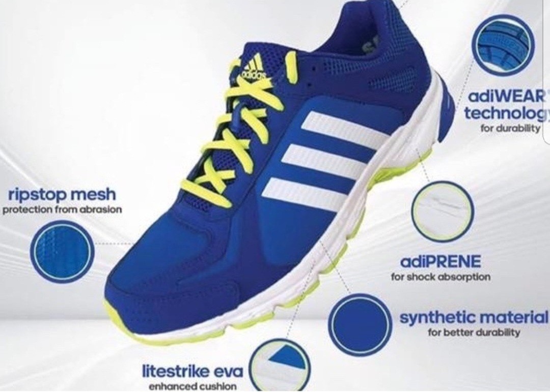 Adidas Duramo 5 M Running Shoe, Men's Fashion, Footwear, Sneakers on