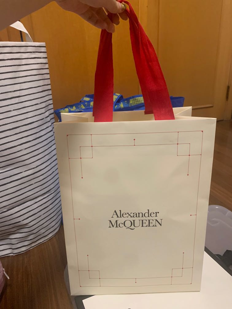 Alexander mcqueen new arrivals shopping bag