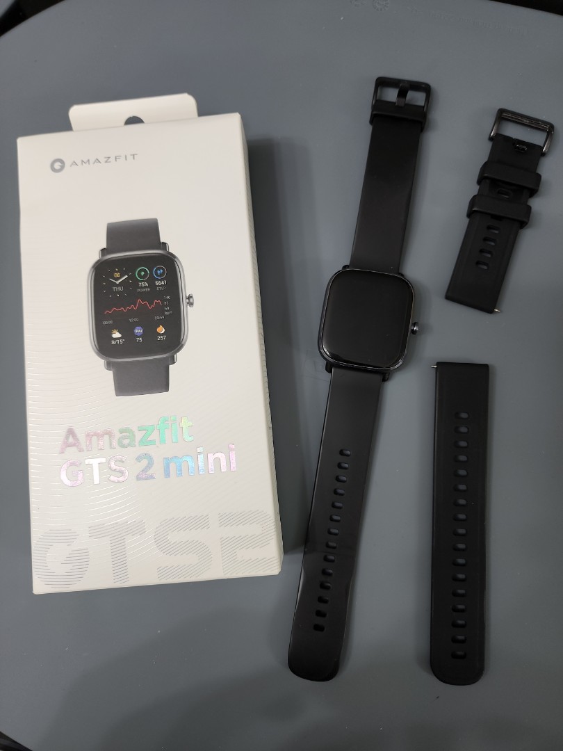 Amazfit GTS 2 mini, Mobile Phones \u0026 Gadgets, Wearables \u0026 Smart Watches on  Carousell