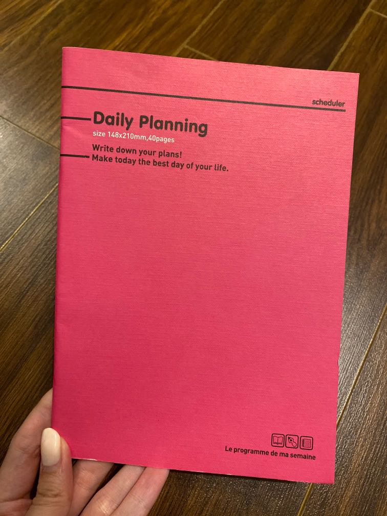 Artbox Notebook Daily Planning, Hobbies & Toys, Stationery & Craft