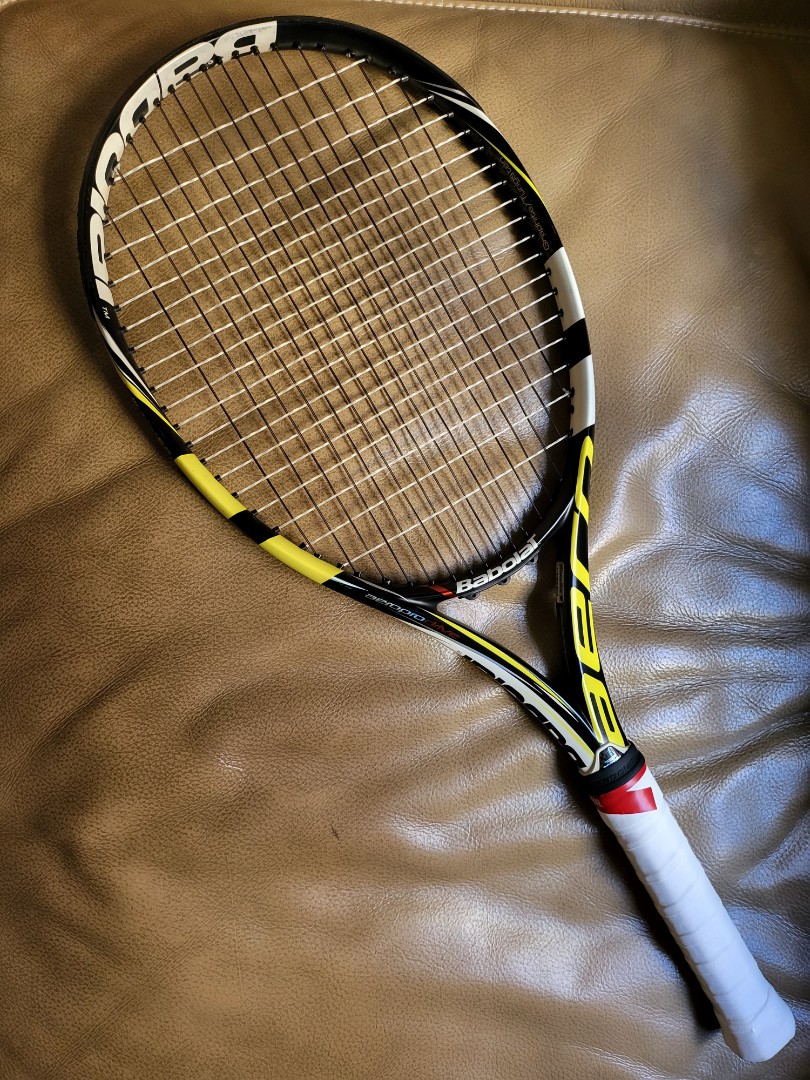 Babolat Aero Pro Drive L2 Tennis Racquet, Sports Equipment, Sports