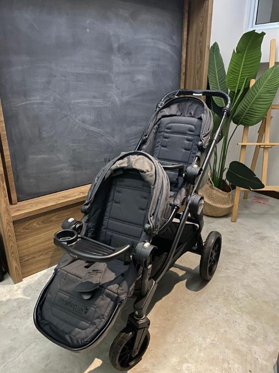 City select shop double stroller used