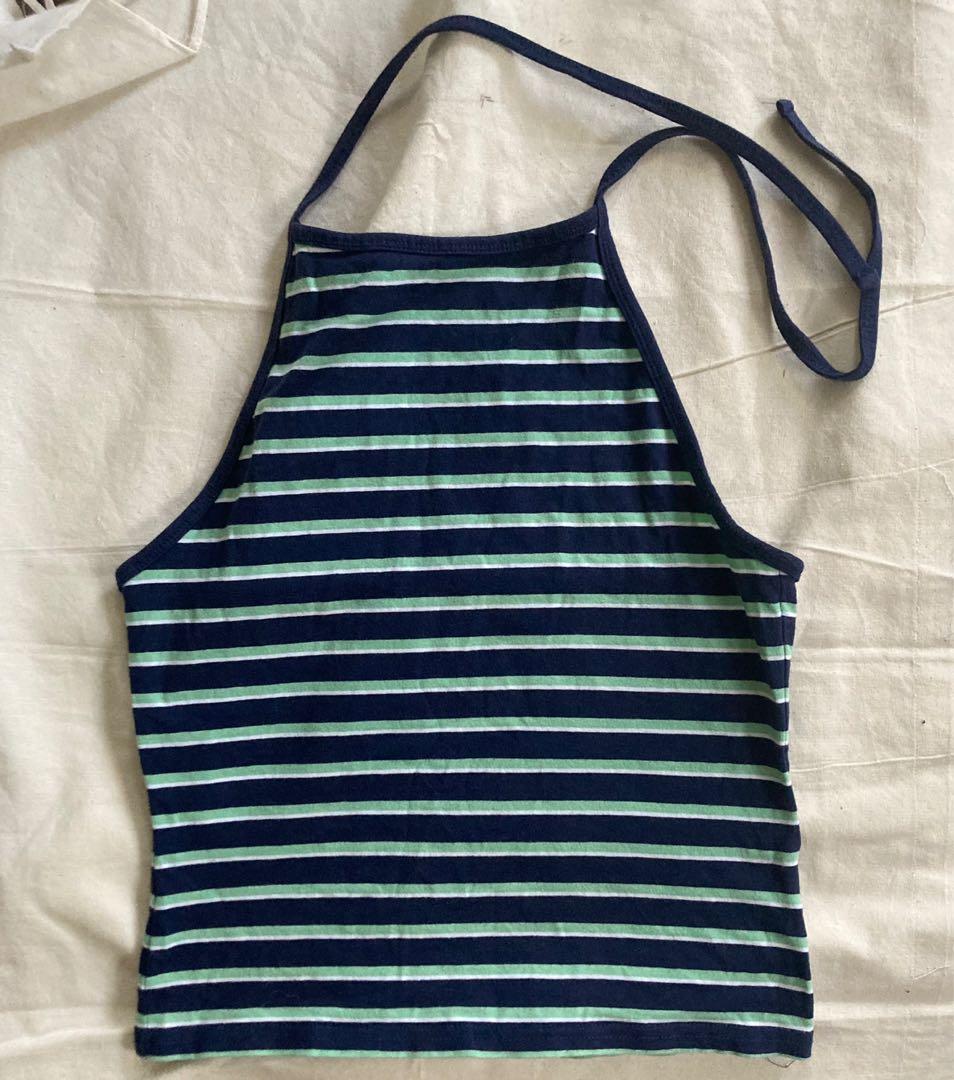 backless top H\u0026M, Women's Fashion, Tops 