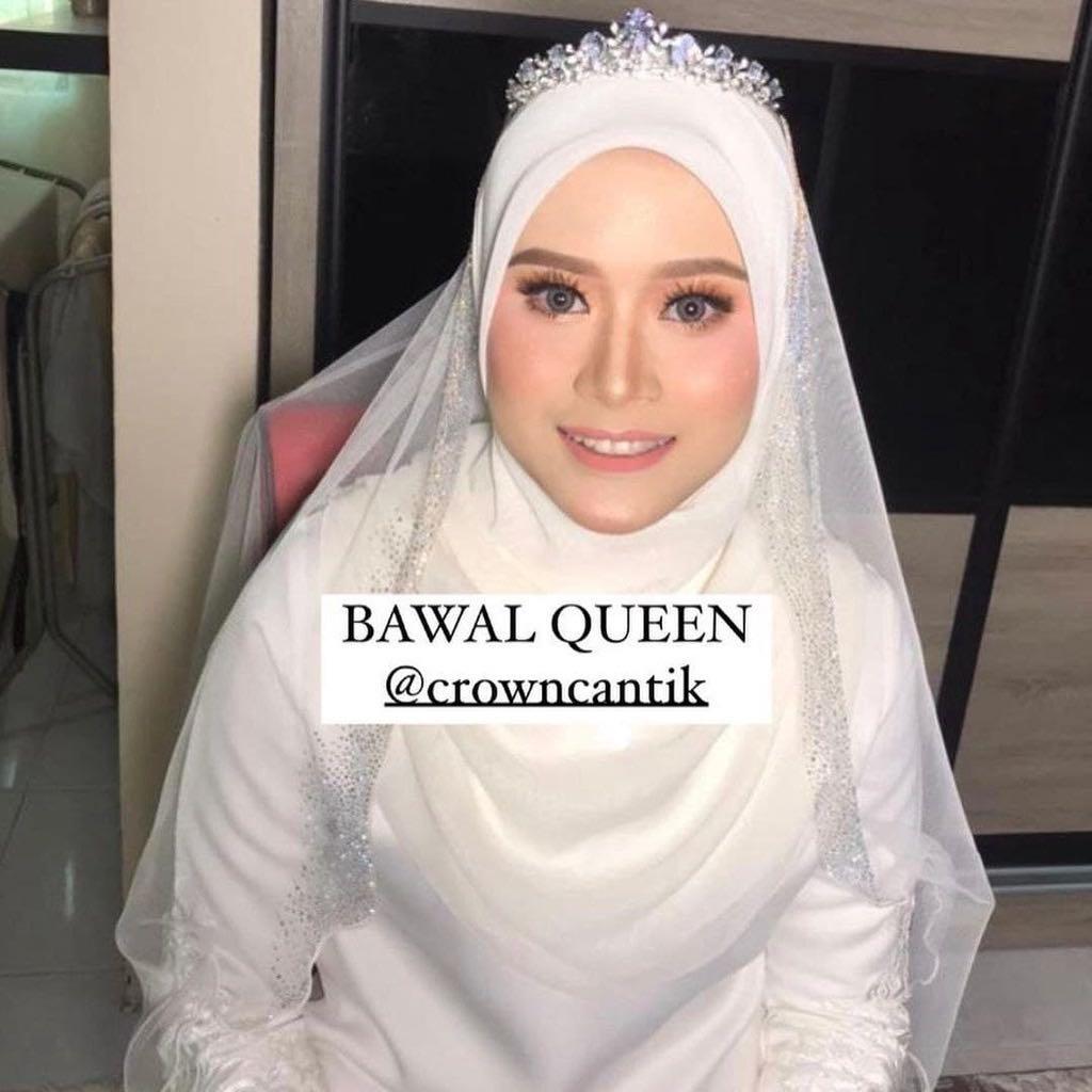 Bawal Off White By Crowncantik Free Veil Womens Fashion Muslimah