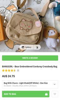 Bear Cross body bag
