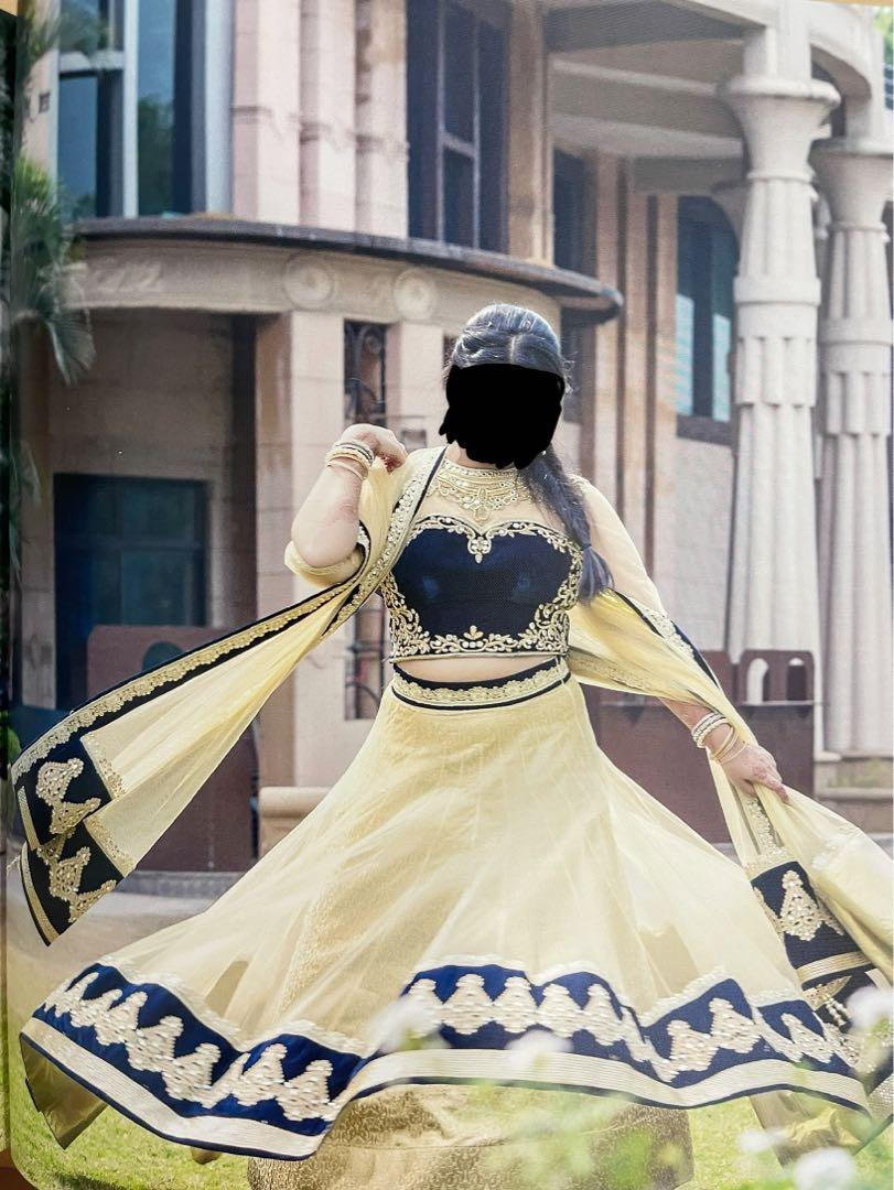 Beautiful traditional ethnic lehengacholi ghagra choli skirt