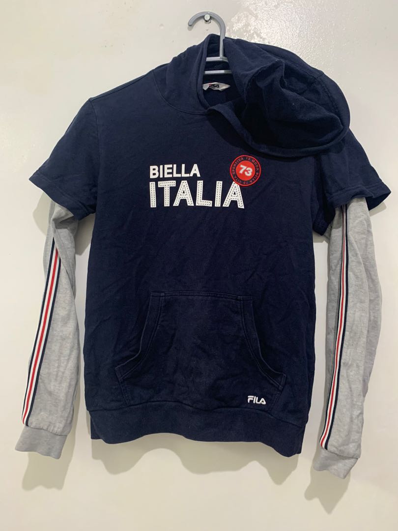biella italia fila hoodie