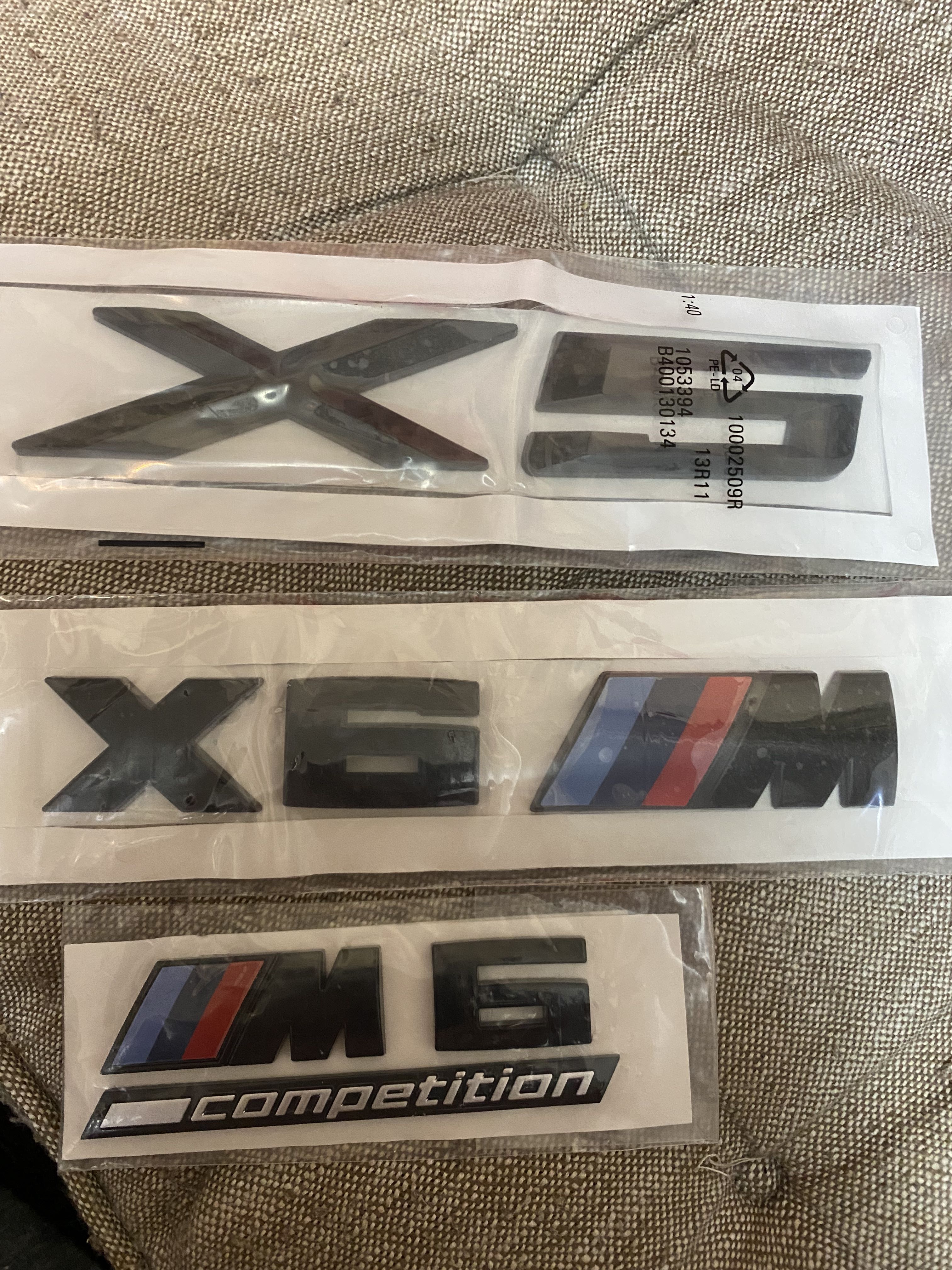 Bmw X6 Bmw X5 字帖裝飾 汽車配件 其他 Carousell