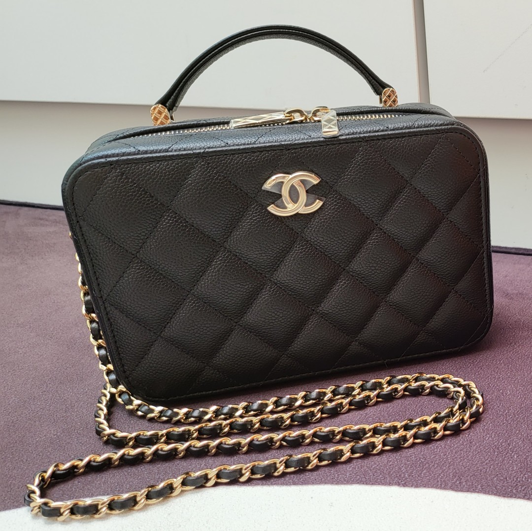 Chanel vanity shop bag price 2018