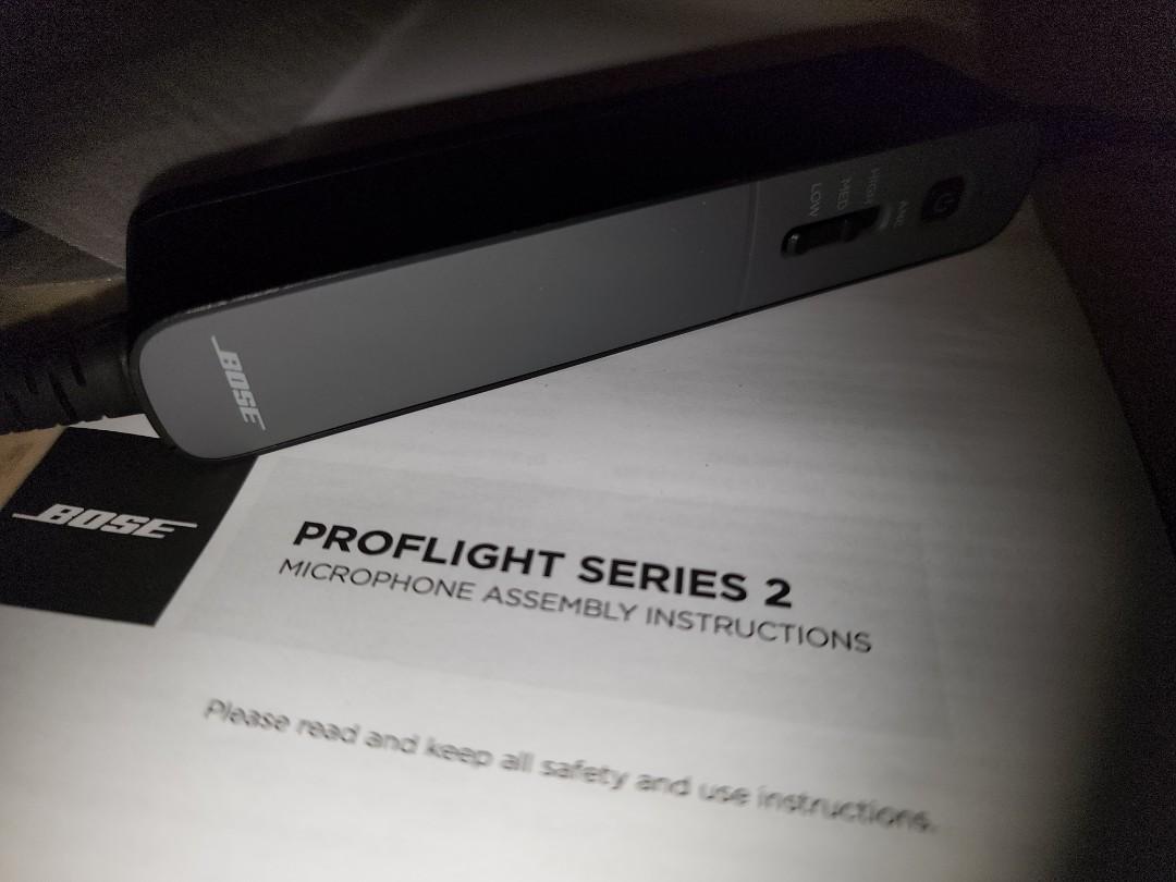 Pro Flight 2 Module Stand Bose Proflight Series 2 Microphone Assembly Module GA Plugs, Audio ...