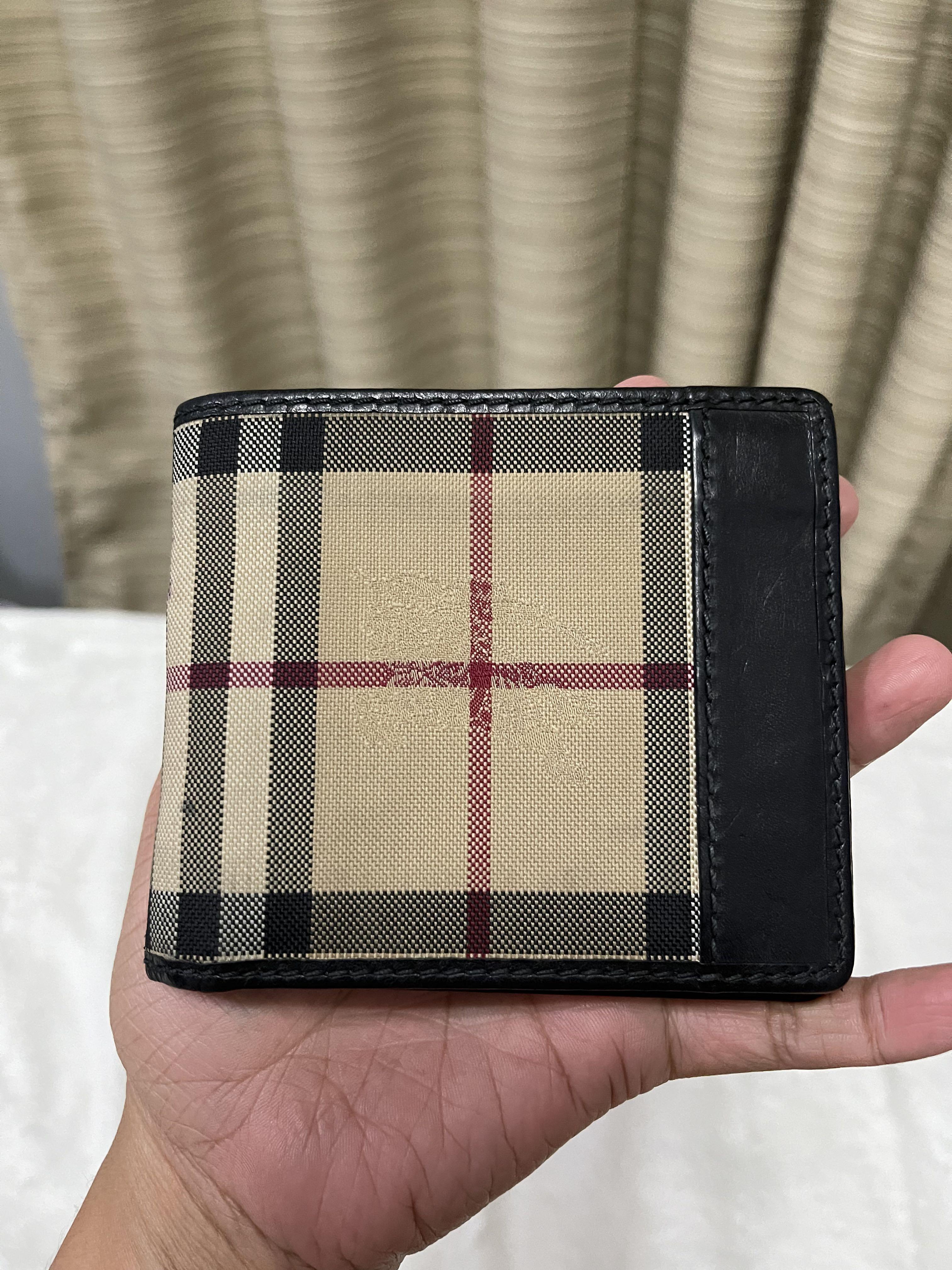 BURBERRY Mens fold wallet, Men's Fashion, Watches & Accessories, Wallets &  Card Holders on Carousell
