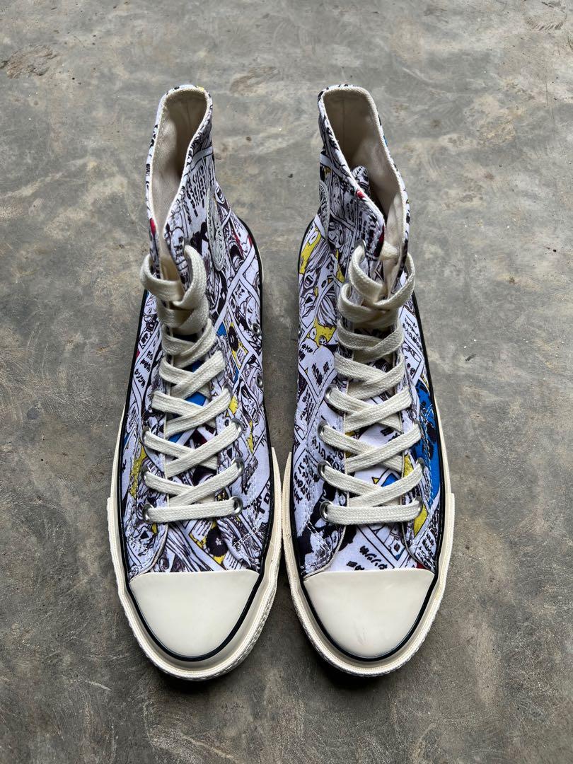 Converse comic discount strip shoes