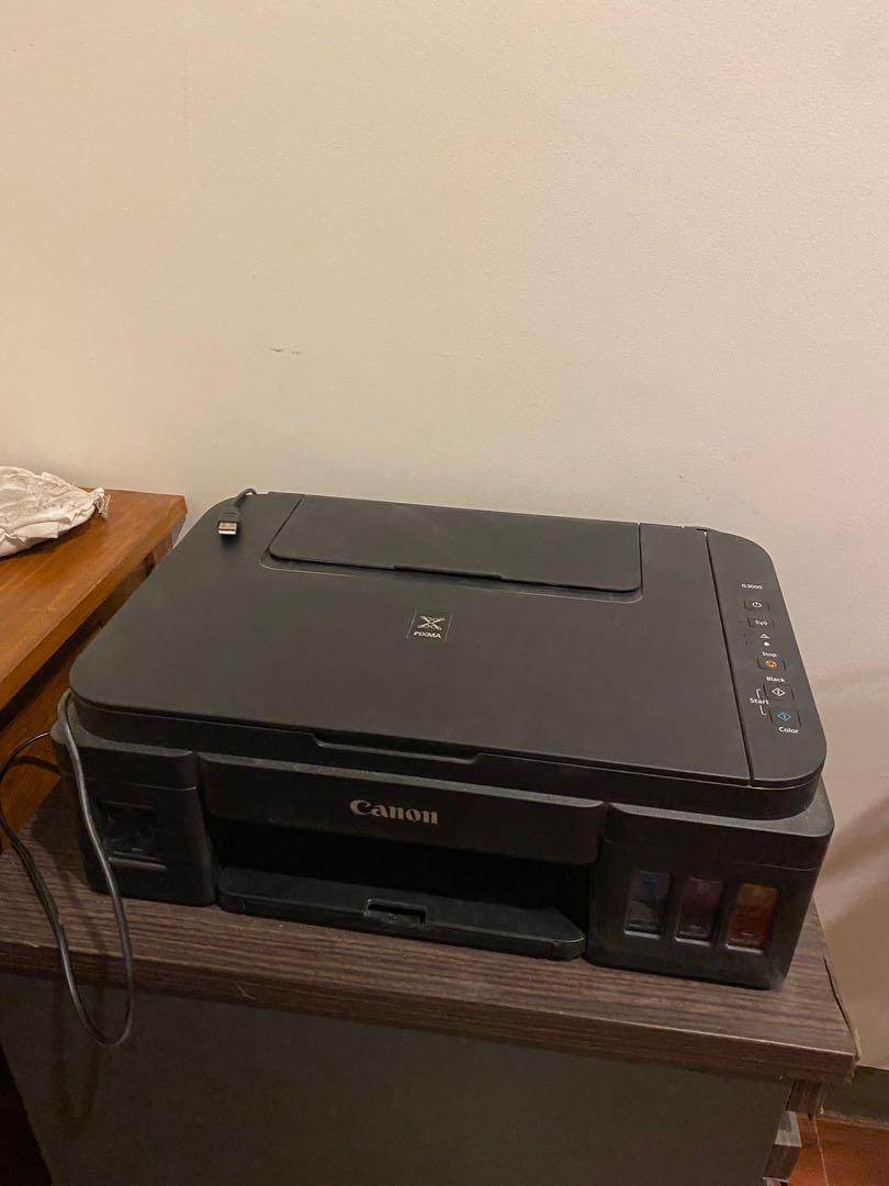 how to connect canon pixma g3000 printer to mobile