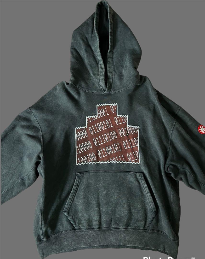 Cav Empt washed hoodie CE 洗水灰, 男裝, 上身及套裝, 衛衣- Carousell