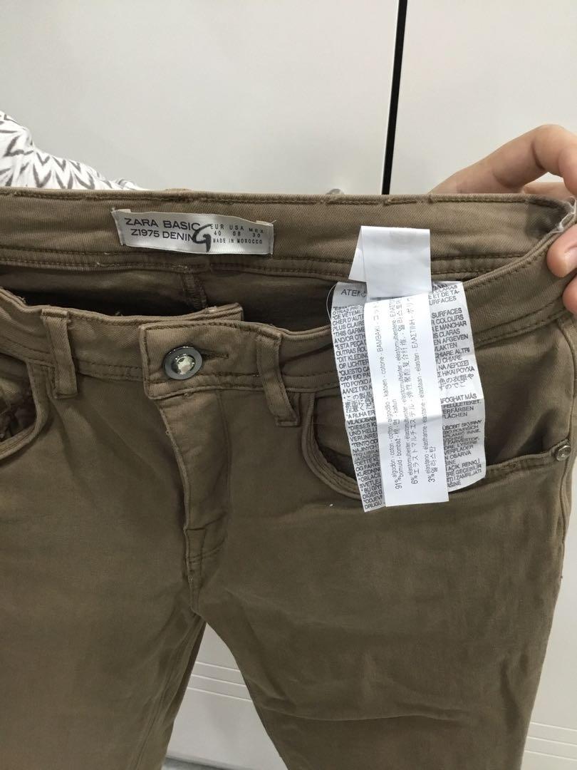 PANTALÓN CHINO SKINNY - Gris antracita | ZARA España