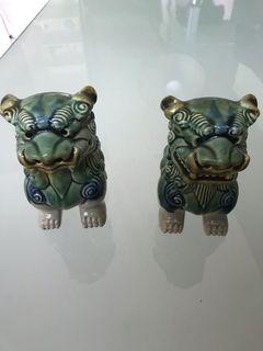 Ceramic Foo Lions