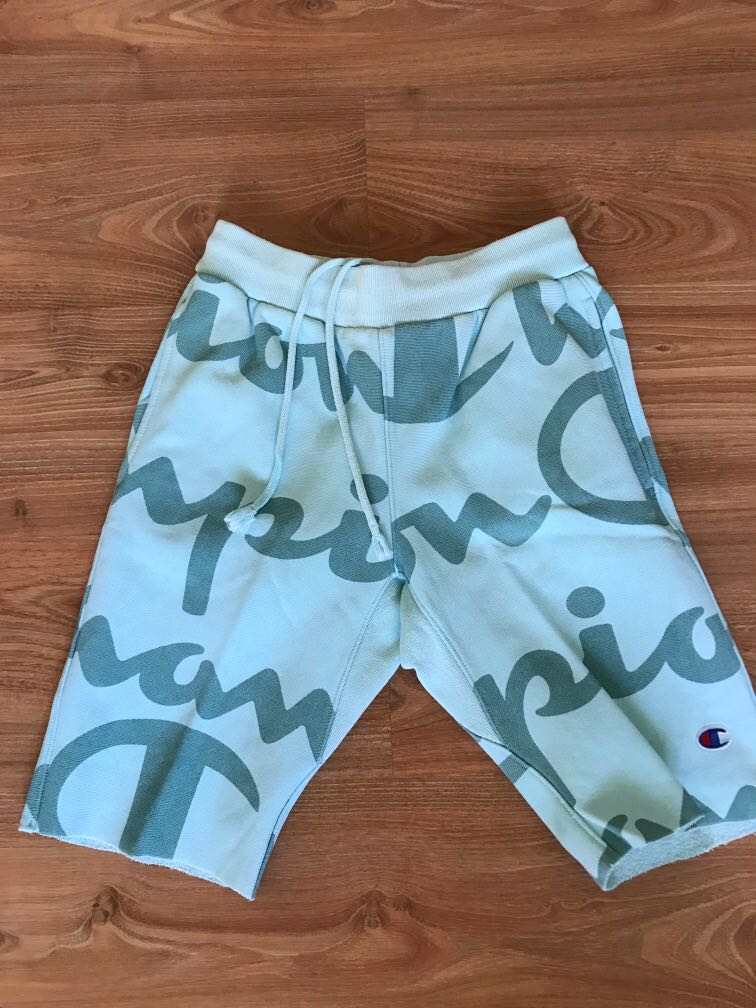 Champion inspo shorts, Fesyen Pria 