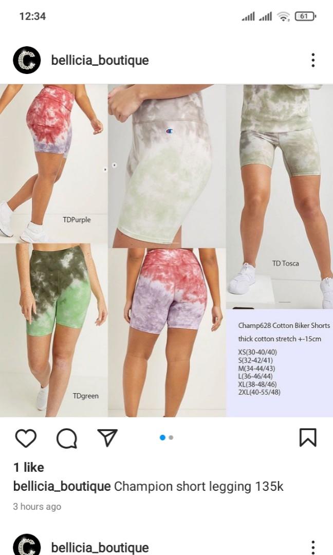 Champion legging, Fesyen Wanita 