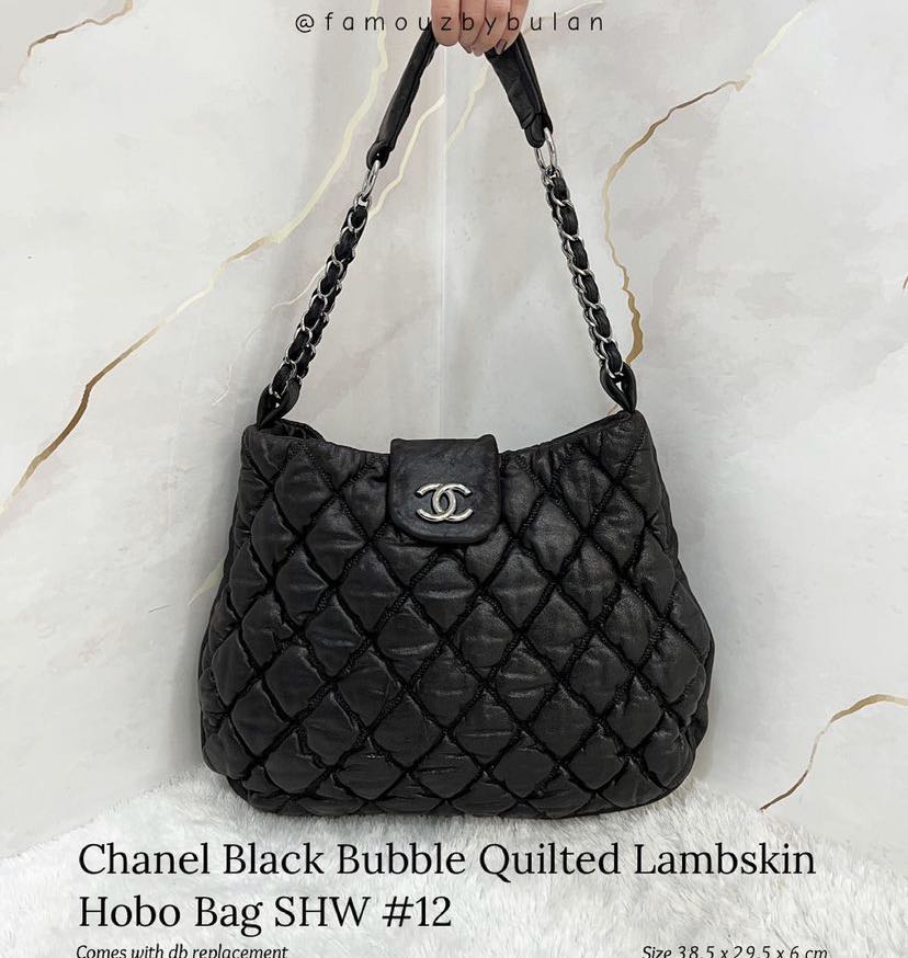 chanel bag quilted lambskin