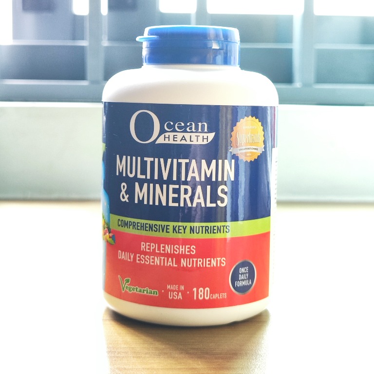 [CLEARING CHEAP] Ocean Health Multivitamins & Minerals (180s, Expiry 01