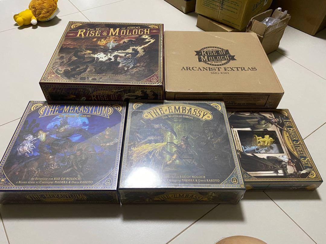 The World of SMOG Arcanist Extras Box Rise of Moloch 
