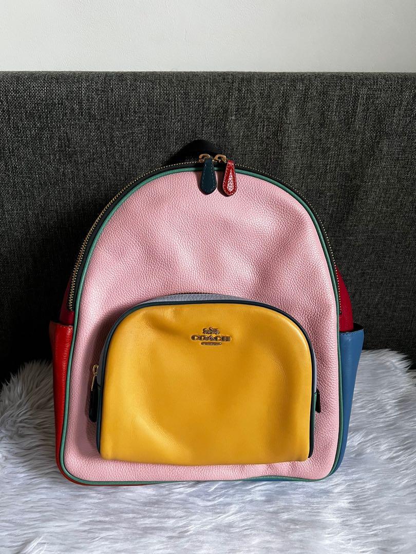 COACH®  Court Backpack In Colorblock