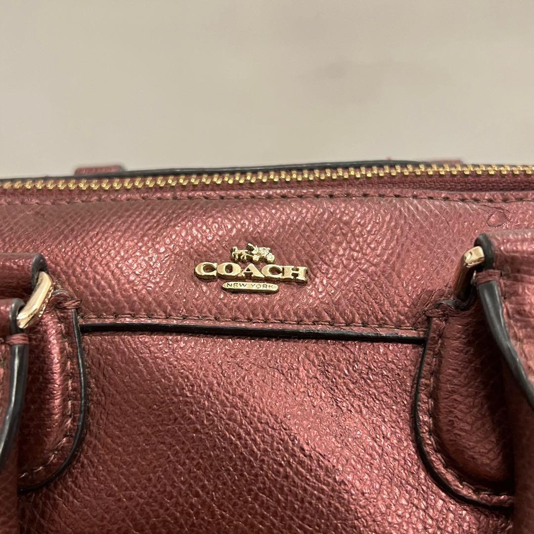 Coach metallic crossbody bag, Luxury, Bags & Wallets on Carousell