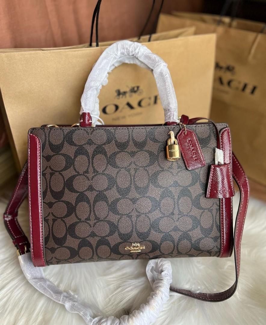 Coach zoe shop carryall review